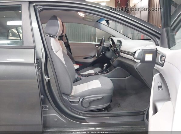 KMHC65LC3LU220210 2020 HYUNDAI IONIQ HYBRID Gray Widok wnętrza z przodu