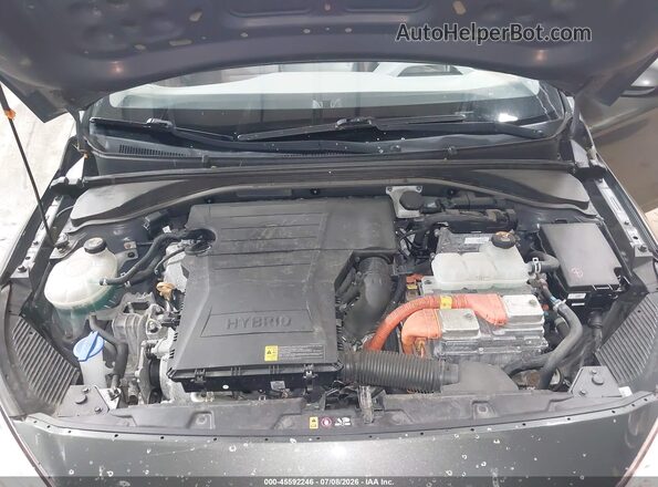 KMHC65LC3LU220210 2020 HYUNDAI IONIQ HYBRID Gray Widok z tyłu