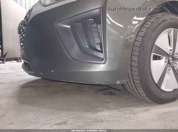 KMHC65LC3LU220210 2020 HYUNDAI IONIQ HYBRID Gray Widok wnętrza 360 stopni