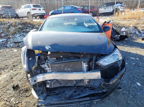 KMHC65LC4HU022291 2017 HYUNDAI IONIQ Black Դիմացի տեսք
