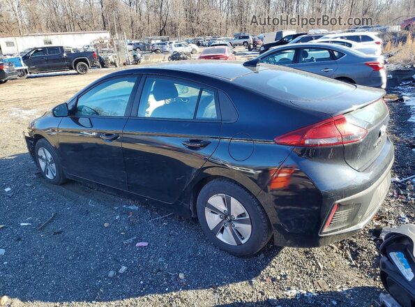 KMHC65LC4HU022291 2017 HYUNDAI IONIQ Black Հետևի ձախ