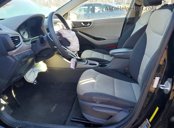 KMHC65LC4HU022291 2017 HYUNDAI IONIQ Black Սալոնի դիմացի տեսք