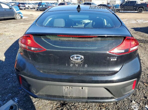 KMHC65LC4HU022291 2017 HYUNDAI IONIQ Black Հետևի տեսք