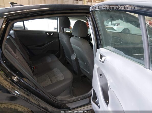 KMHC65LC4HU022419 2017 HYUNDAI IONIQ HYBRID Black Вид наклейки з VIN-кодом