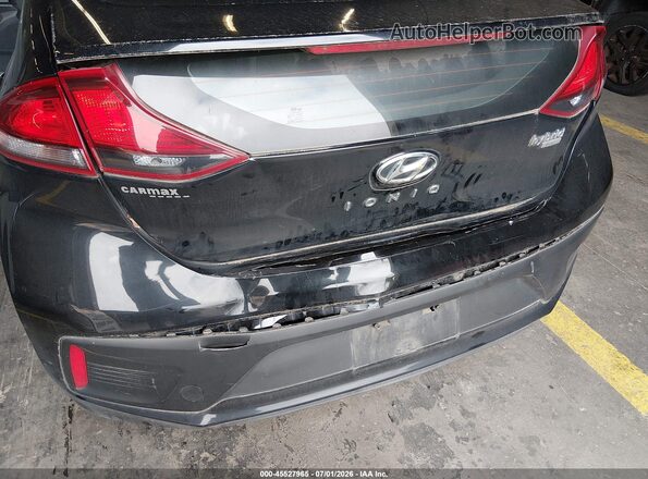KMHC65LC4HU022419 2017 HYUNDAI IONIQ HYBRID Black Вид спереду