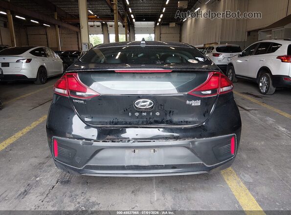 KMHC65LC4HU022419 2017 HYUNDAI IONIQ HYBRID Black 