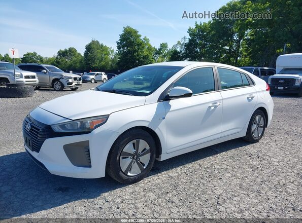 KMHC65LC4JU075613 2018 HYUNDAI IONIQ HYBRID White Przód lewy