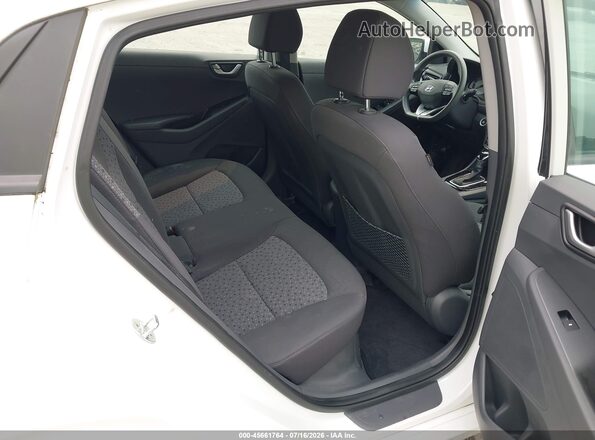 KMHC65LC4JU075837 2018 HYUNDAI IONIQ HYBRID White Widok naklejki z numerem VIN