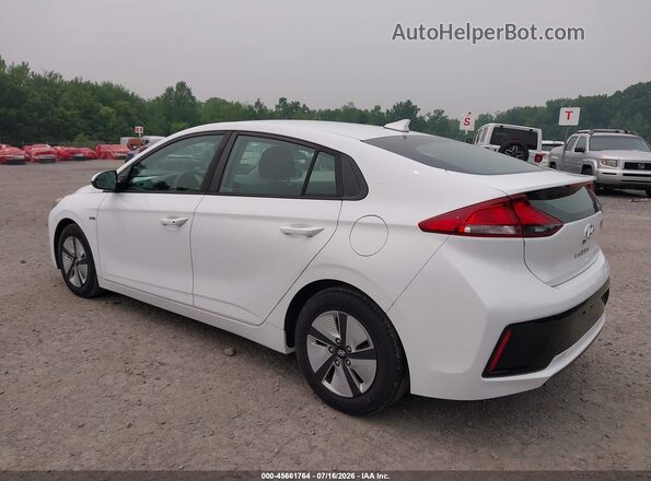 KMHC65LC4JU075837 2018 HYUNDAI IONIQ HYBRID White Tył lewy