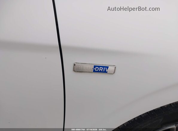 KMHC65LC4JU075837 2018 HYUNDAI IONIQ HYBRID White Widok wnętrza 360 stopni