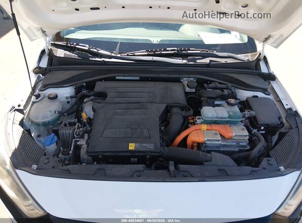 KMHC65LC4KU162672 2019 HYUNDAI IONIQ HYBRID White Հետևի տեսք