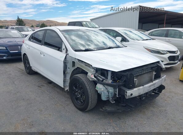 KMHC65LC4KU165846 2019 HYUNDAI IONIQ HYBRID Белый Вид спереди