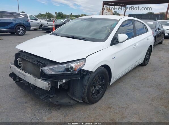KMHC65LC4KU165846 2019 HYUNDAI IONIQ HYBRID Белый Передняя левая четверть