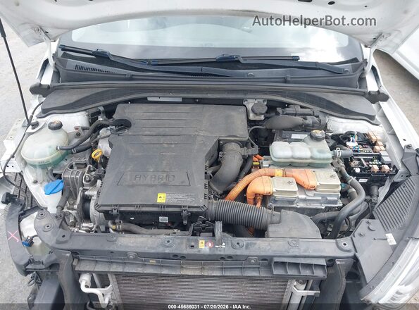 KMHC65LC4KU165846 2019 HYUNDAI IONIQ HYBRID Белый Вид сзади
