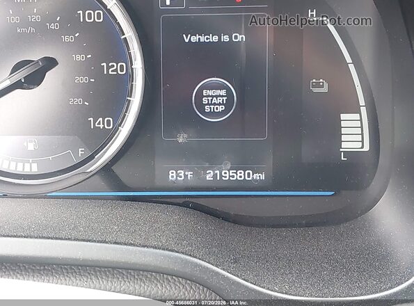 KMHC65LC4KU165846 2019 HYUNDAI IONIQ HYBRID Белый 