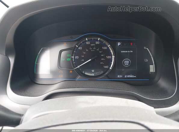 KMHC65LC4KU165846 2019 HYUNDAI IONIQ HYBRID Белый Вид задних сидений