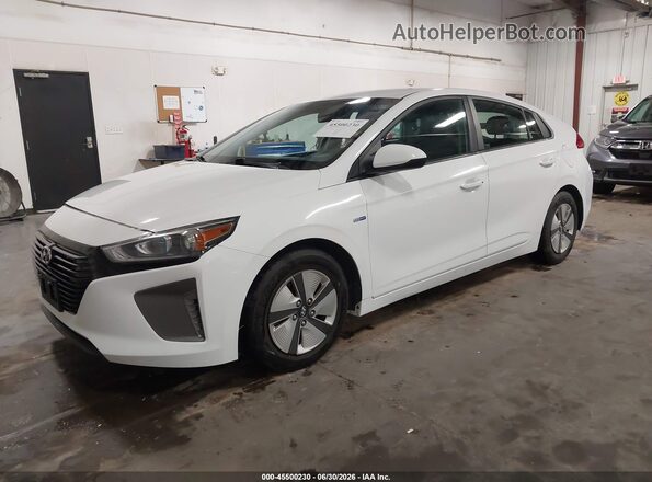 KMHC65LC4KU168309 2019 HYUNDAI IONIQ HYBRID White Front left
