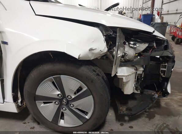 KMHC65LC4KU168309 2019 HYUNDAI IONIQ HYBRID White Front view