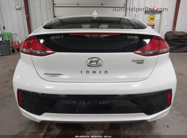 KMHC65LC4KU168309 2019 HYUNDAI IONIQ HYBRID White 