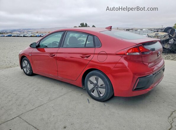 KMHC65LC4KU176068 2019 HYUNDAI IONIQ Red უკანა მარცხენა