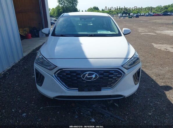 KMHC65LC4LU219776 2020 HYUNDAI IONIQ HYBRID White Դիմացի տեսք