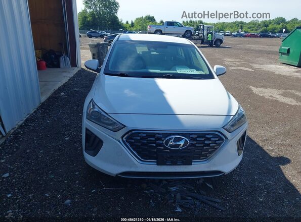 KMHC65LC4LU219776 2020 HYUNDAI IONIQ HYBRID White Սարքավորումների վահանակի տեսք