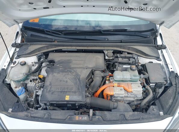KMHC65LC4LU220085 2020 HYUNDAI IONIQ HYBRID White უკანა ხედი