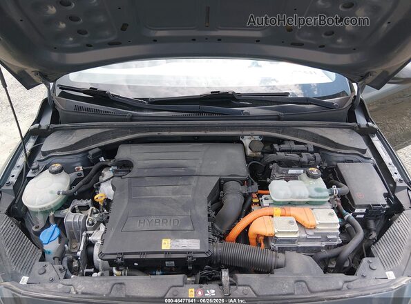 KMHC65LC4LU220183 2020 HYUNDAI IONIQ HYBRID Gray Вид ззаду
