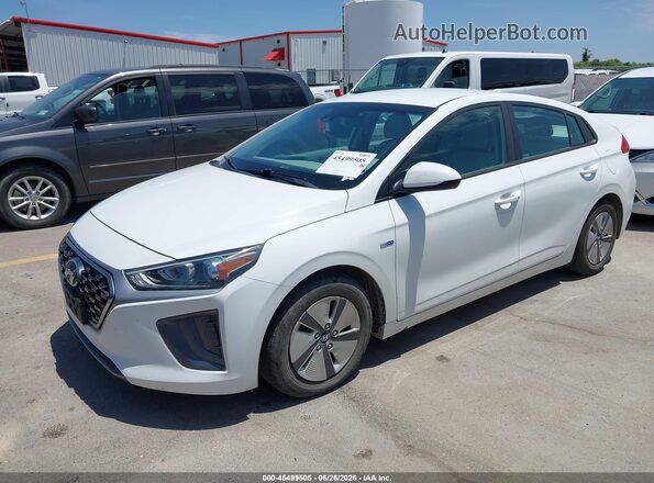 KMHC65LC4LU233354 2020 HYUNDAI IONIQ HYBRID Белый Передняя левая четверть