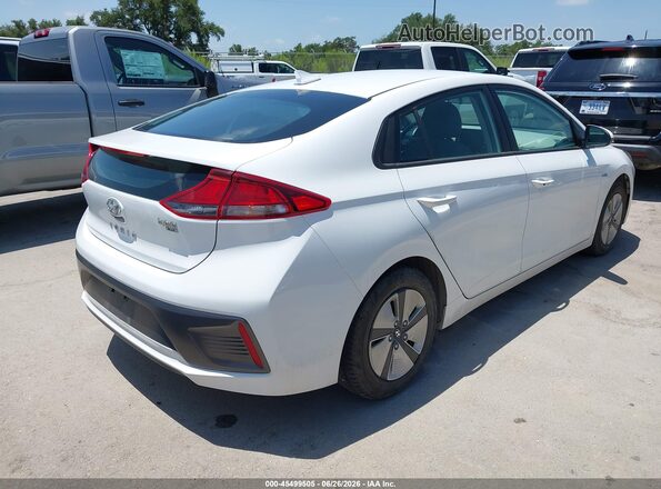 KMHC65LC4LU233354 2020 HYUNDAI IONIQ HYBRID Белый Задняя правая четверть