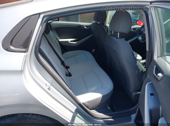 KMHC65LC4MU245747 2021 HYUNDAI IONIQ HYBRID Silver Vista de la etiqueta del VIN