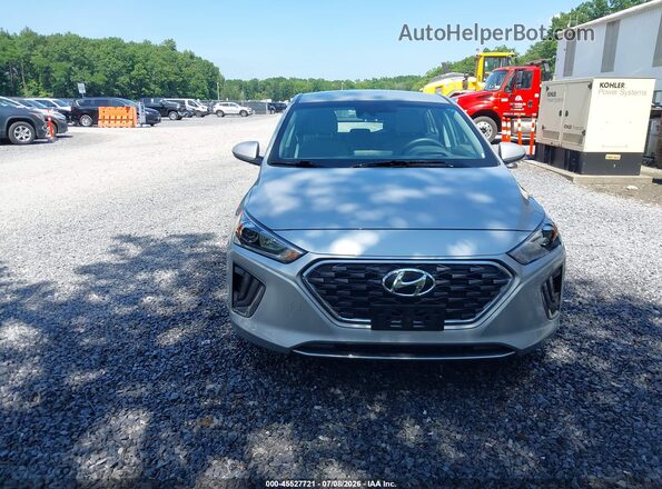 KMHC65LC4MU245747 2021 HYUNDAI IONIQ HYBRID Silver Vista del cuadro de instrumentos