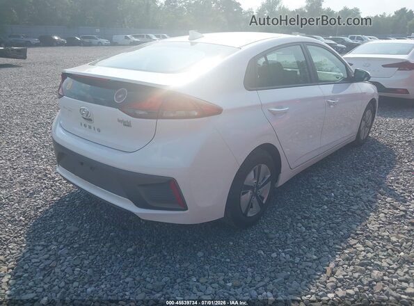 KMHC65LC4MU246932 2021 HYUNDAI IONIQ HYBRID White უკანა მარჯვენა