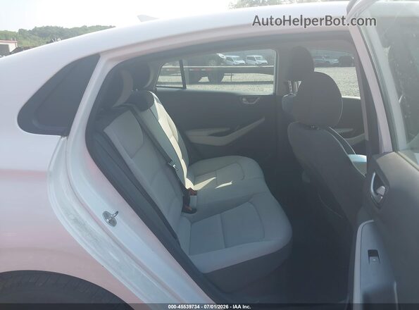 KMHC65LC4MU246932 2021 HYUNDAI IONIQ HYBRID White VIN კოდის სტიკერის ხედი