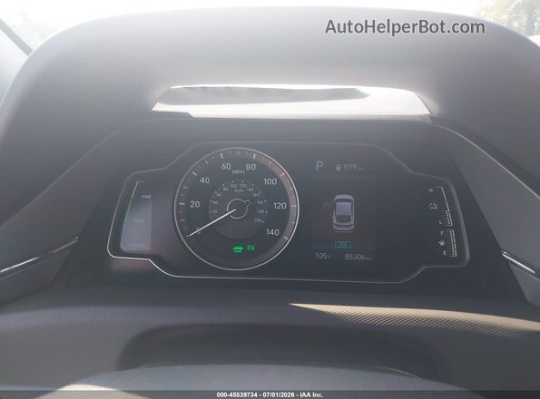 KMHC65LC4MU246932 2021 HYUNDAI IONIQ HYBRID White უკანა სავარძლების ხედი