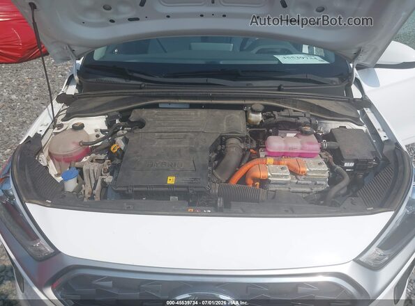 KMHC65LC4MU246932 2021 HYUNDAI IONIQ HYBRID White უკანა ხედი