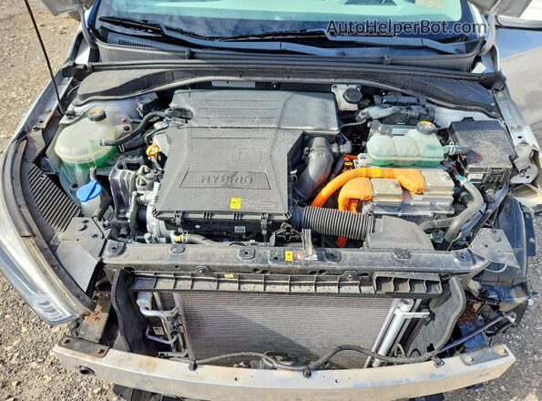 KMHC65LC5LU201593 2020 HYUNDAI IONIQ Серебряный Вид задней части салона