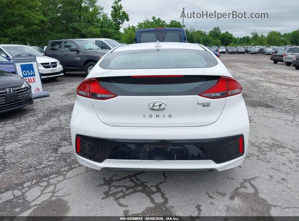 KMHC65LC6JU075791 2018 HYUNDAI IONIQ HYBRID White 