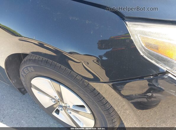 KMHC65LC6JU076570 2018 HYUNDAI IONIQ HYBRID Black ხელსაწყოთა პანელის ხედი