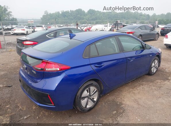 KMHC65LC6KU139605 2019 HYUNDAI IONIQ HYBRID Blue Задня права чверть