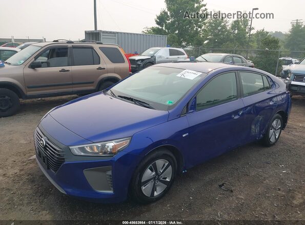 KMHC65LC6KU139605 2019 HYUNDAI IONIQ HYBRID Blue Передня ліва чверть