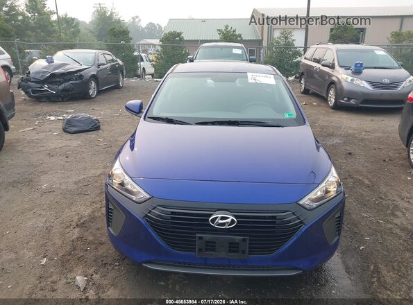 KMHC65LC6KU139605 2019 HYUNDAI IONIQ HYBRID Blue Вид задньої частини салону