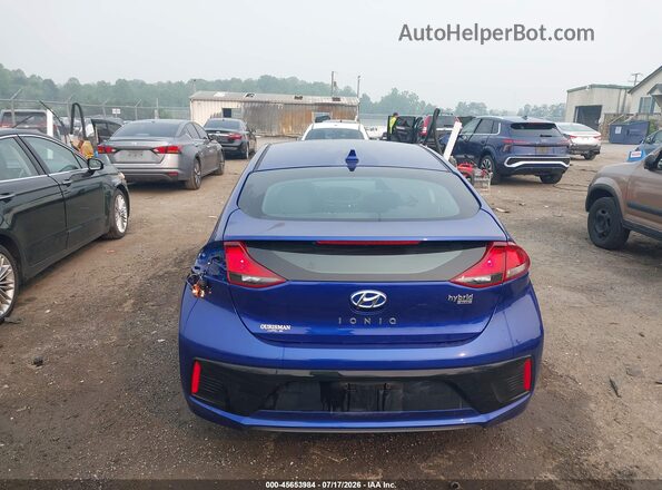 KMHC65LC6KU139605 2019 HYUNDAI IONIQ HYBRID Blue 