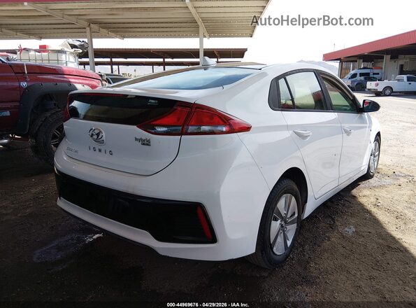 KMHC65LC6KU164259 2019 HYUNDAI IONIQ HYBRID White Rear right