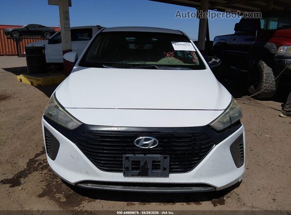 KMHC65LC6KU164259 2019 HYUNDAI IONIQ HYBRID White Front view