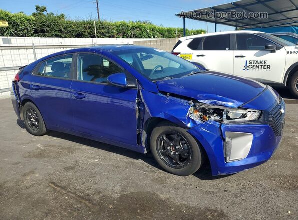 KMHC65LC6KU176492 2019 HYUNDAI IONIQ Blue Առջևի աջ