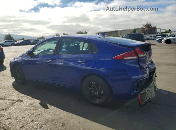 KMHC65LC6KU176492 2019 HYUNDAI IONIQ Blue Հետևի ձախ