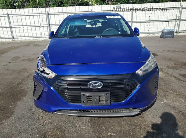 KMHC65LC6KU176492 2019 HYUNDAI IONIQ Blue Դիմացի տեսք