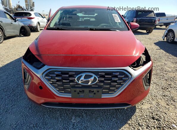 KMHC65LC6LU227832 2020 HYUNDAI IONIQ Красный Вид спереди
