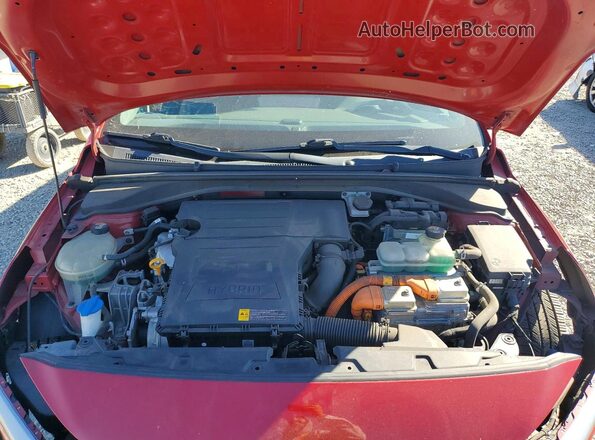 KMHC65LC6LU227832 2020 HYUNDAI IONIQ Красный Вид задней части салона